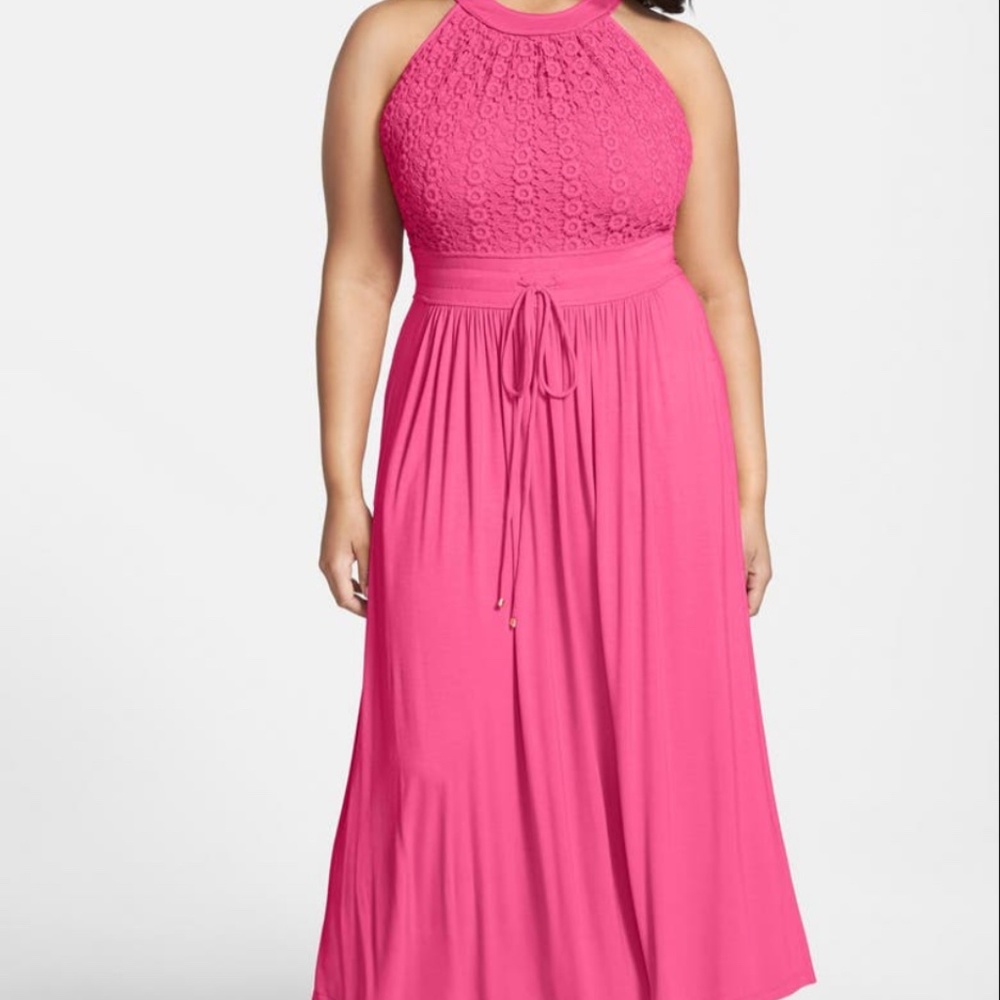 NEW WITHOUT TAGS | Calvin Klein Pink Tie Dress